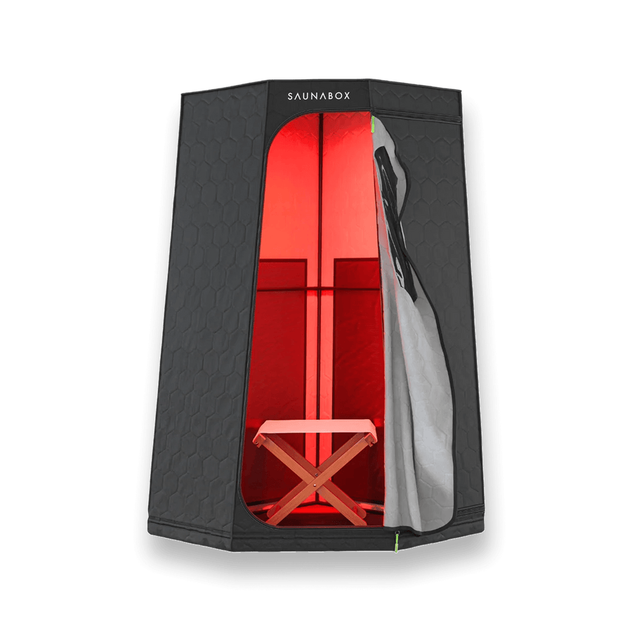 SaunaBox® Pulse PRO: Infrared Sauna with Red-light Therapy