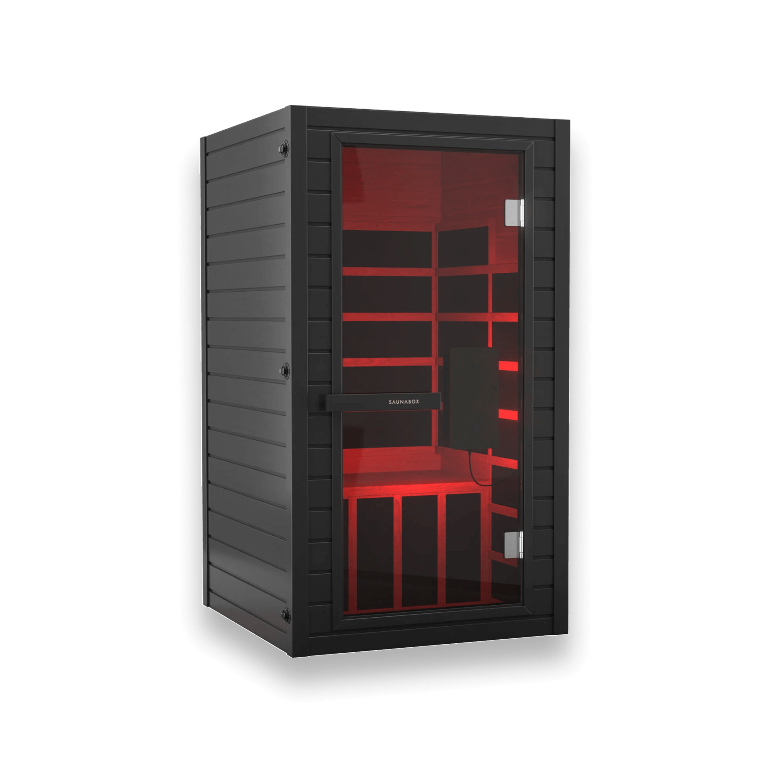 SaunaBox® Solara: 1-Person Full Spectrum Infrared Sauna